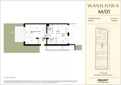 3 pokoje, mieszkanie 62,81 m², piętro 1, oferta nr WA1/M/12, Waniliowa, Wrocław, Lipa Piotrowska, Psie Pole, ul. Waniliowa