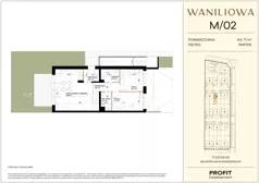 3 pokoje, mieszkanie 63,71 m², parter, oferta nr WA1/M/02, Waniliowa, Wrocław, Lipa Piotrowska, Psie Pole, ul. Waniliowa