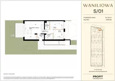 3 pokoje, mieszkanie 63,93 m², parter, oferta nr WA1/S/01, Waniliowa, Wrocław, Lipa Piotrowska, Psie Pole, ul. Waniliowa