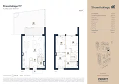 4 pokoje, mieszkanie 84,05 m², parter, oferta nr SW/26/117, Strawińśkiego, Wrocław, Jagodno, Krzyki, ul. Stawińskiego 19