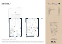 4 pokoje, mieszkanie 84,05 m², parter, oferta nr SW/26/119, Strawińśkiego, Wrocław, Jagodno, Krzyki, ul. Stawińskiego 19