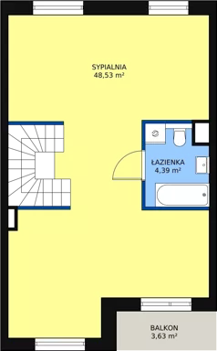Dom 136,45 m², oferta nr 39, Ogrody Szymborskiej, Wrocław, Wojszyce, Krzyki, ul. W. Szymborskiej 2-43