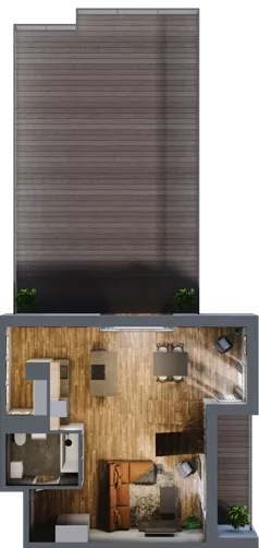 4 pokoje, mieszkanie 80,65 m², piętro 2, oferta nr 13A/27, ASFALTOWA 13, Wrocław, Wojszyce, Krzyki, ul. Asfaltowa 13