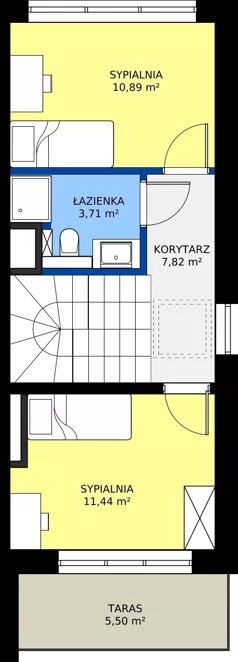 Dom 144,57 m², oferta nr  21-1, Parkowe Kliny, Kraków, Dębniki, Kobierzyn, ul. Spacerowa