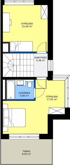 Dom 144,86 m², oferta nr  23-1, Parkowe Kliny, Kraków, Dębniki, Kobierzyn, ul. Spacerowa