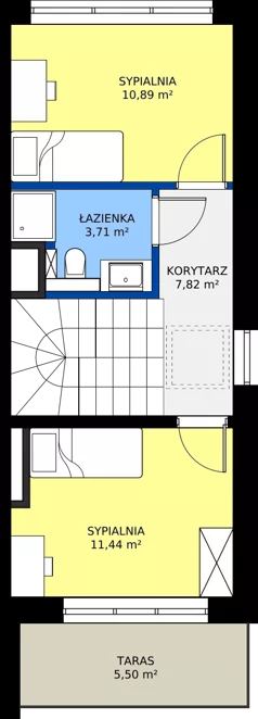 Dom 144,86 m², oferta nr  23-1, Parkowe Kliny, Kraków, Dębniki, Kobierzyn, ul. Spacerowa