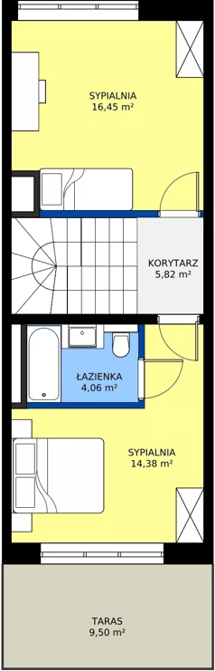 Dom 142,24 m², oferta nr 23A-1, Parkowe Kliny, Kraków, Dębniki, Kobierzyn, ul. Spacerowa