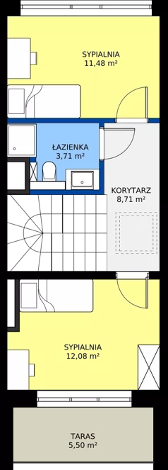 Dom 142,24 m², oferta nr 23A-1, Parkowe Kliny, Kraków, Dębniki, Kobierzyn, ul. Spacerowa