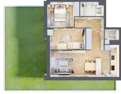 3 pokoje, mieszkanie 58,72 m², parter, oferta nr M21, Legnicka Ursus, Warszawa, Ursus, Skorosze, ul. Legnicka