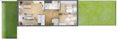 3 pokoje, apartament 92,85 m², parter, oferta nr E.1.01, CITYFLOW, Warszawa, Wola, Ulrychów, ul. Redutowa 9