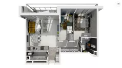 3 pokoje, apartament 77,60 m², piętro 1, oferta nr WLAD_A_A1.2.7, Miasto GDY, Gdynia, Śródmieście, ul. Władysława IV
