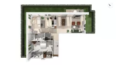 4 pokoje, apartament 112,90 m², parter, oferta nr WITA_A_A3.1.1, Wita 77, Gdańsk, Strzyża, ul. Wita Stwosza 77