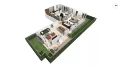 4 pokoje, apartament 112,90 m², parter, oferta nr WITA_A_A3.1.1, Wita 77, Gdańsk, Strzyża, ul. Wita Stwosza 77