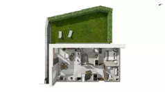 3 pokoje, apartament 60,20 m², parter, oferta nr WAL3_RSTU_S.2.7, Brabank Apartamenty , Gdańsk, Śródmieście, ul. Stara Stocznia/Wałowa