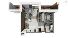 2 pokoje, apartament 56,00 m², parter, oferta nr WAL3_RSTU_S.7.1, Brabank Apartamenty , Gdańsk, Śródmieście, ul. Stara Stocznia/Wałowa