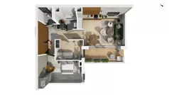 3 pokoje, apartament 61,00 m², piętro 8, oferta nr CYLK_CYLK_B.9.7, Legionów 121, Gdynia, Redłowo, ul. Legionów 121