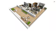 4 pokoje, apartament 88,30 m², piętro 8, oferta nr CYLK_CYLK_C.9.4, Legionów 121, Gdynia, Redłowo, ul. Legionów 121