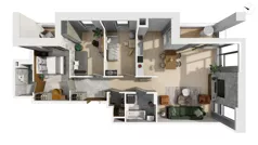4 pokoje, apartament 94,10 m², piętro 6, oferta nr CYLK_CYLK_D.7.1, Legionów 121, Gdynia, Redłowo, ul. Legionów 121