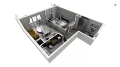2 pokoje, apartament 45,80 m², piętro 5, oferta nr WLAD_A_A2.6.6, Miasto GDY, Gdynia, Śródmieście, ul. Władysława IV