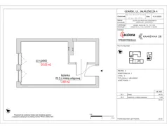 1 pokój, apartament inwestycyjny 23,72 m², parter, oferta nr 4.2, Kamienna 28 - apartamenty inwestycyjne, Gdańsk, Śródmieście, Dolne Miasto, ul. Jałmużnicza 4
