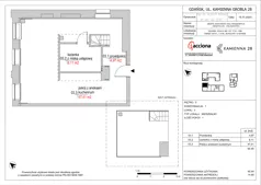 1 pokój, mieszkanie 60,49 m², parter, oferta nr 28.3, Kamienna 28, Gdańsk, Śródmieście, Dolne Miasto, ul. Kamienna Grobla 28