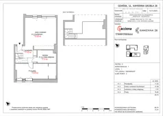 2 pokoje, mieszkanie 69,74 m², parter, oferta nr 28.1, Kamienna 28, Gdańsk, Śródmieście, Dolne Miasto, ul. Kamienna Grobla 28