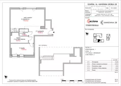2 pokoje, mieszkanie 80,33 m², parter, oferta nr 28.21, Kamienna 28, Gdańsk, Śródmieście, Dolne Miasto, ul. Kamienna Grobla 28