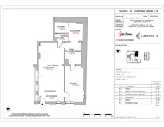2 pokoje, mieszkanie 99,61 m², piętro 1, oferta nr 28.25, Kamienna 28, Gdańsk, Śródmieście, Dolne Miasto, ul. Kamienna Grobla 28