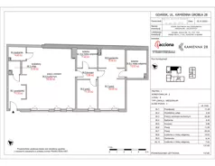 3 pokoje, mieszkanie 137,65 m², piętro 1, oferta nr 28.6, Kamienna 28, Gdańsk, Śródmieście, Dolne Miasto, ul. Kamienna Grobla 28