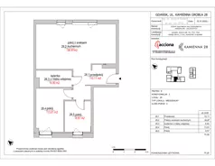 3 pokoje, mieszkanie 75,26 m², piętro 2, oferta nr 28.28, Kamienna 28, Gdańsk, Śródmieście, Dolne Miasto, ul. Kamienna Grobla 28