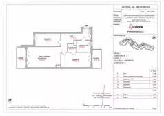 3 pokoje, mieszkanie 70,80 m², piętro 1, oferta nr 63.7, Zbożowa, Gdynia, Cisowa, ul. Zbożowa