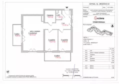 3 pokoje, mieszkanie 64,95 m², piętro 1, oferta nr 63.28, Zbożowa, Gdynia, Cisowa, ul. Zbożowa