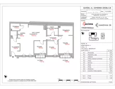 4 pokoje, mieszkanie 112,85 m², piętro 3, oferta nr 28.16, Kamienna 28, Gdańsk, Śródmieście, Dolne Miasto, ul. Kamienna Grobla 28