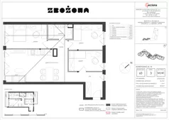 4 pokoje, mieszkanie 88,26 m², piętro 3, oferta nr 63.41, Zbożowa, Gdynia, Cisowa, ul. Zbożowa