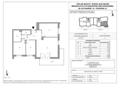 4 pokoje, mieszkanie 74,89 m², piętro 1, oferta nr 6, Wolne Miasto, Gdańsk, Ujeścisko-Łostowice, Ujeścisko, ul. Cedrowa 33