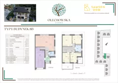 Dom 116,59 m², oferta nr 8B, Olechowska Verde, Łódź, Widzew, ul. Olechowska 56