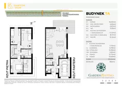 Dom 133,25 m², oferta nr 7A, Garden Złotno, Łódź, Polesie, Złotno, ul. Rąbieńska 132