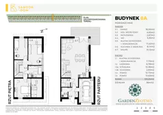 Dom 133,25 m², oferta nr 8A, Garden Złotno, Łódź, Polesie, Złotno, ul. Rąbieńska 132