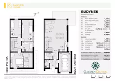 Dom 133,25 m², oferta nr 9A, Garden Złotno - II etap, Łódź, Polesie, Złotno, ul. Rąbieńska 132