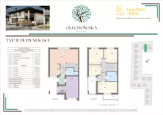 Dom 136,43 m², oferta nr 16A, Olechowska Verde - III etap, Łódź, Widzew, ul. Olechowska