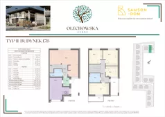 Dom 136,43 m², oferta nr 17B, Olechowska Verde - III etap, Łódź, Widzew, ul. Olechowska