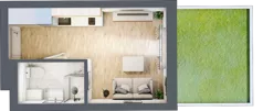 1 pokój, lokal inwestycyjny 19,72 m², parter, oferta nr B4/0/9, MONTANO - lokale inwestycyjne, Polanica-Zdrój, al. Zwycięzców