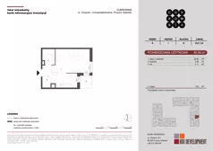 1 pokój, mieszkanie 30,45 m², piętro 1, oferta nr M.B.1.020, Cukrownia, Pruszcz Gdański, ul. Chopina
