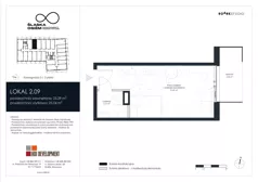 1 pokój, apartament inwestycyjny 25,29 m², piętro 2, oferta nr 2.09, Śląska Osiem, Gdańsk, Przymorze, ul. Śląska 8