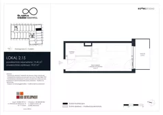 1 pokój, apartament inwestycyjny 19,45 m², piętro 2, oferta nr 2.15, Śląska Osiem, Gdańsk, Przymorze, ul. Śląska 8