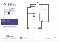 2 pokoje, mieszkanie 29,84 m², piętro 1, oferta nr C.1.4, Apartamenty Cis Park, Gdynia, Pustki Cisowskie-Demptowo, Pustki Cisowskie, ul. Chabrowa