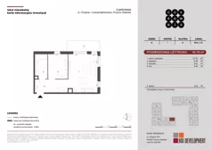 2 pokoje, mieszkanie 44,79 m², piętro 1, oferta nr M.A.1.013, Cukrownia, Pruszcz Gdański, ul. Chopina