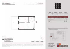 2 pokoje, mieszkanie 33,58 m², parter, oferta nr M.A.0.004, Cukrownia, Pruszcz Gdański, ul. Chopina