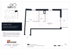 2 pokoje, apartament inwestycyjny 35,27 m², parter, oferta nr 0.03, Śląska Osiem, Gdańsk, Przymorze, ul. Śląska 8