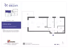 3 pokoje, mieszkanie 64,99 m², parter, oferta nr B.0.6, Apartamenty Cis Park, Gdynia, Pustki Cisowskie-Demptowo, Pustki Cisowskie, ul. Chabrowa